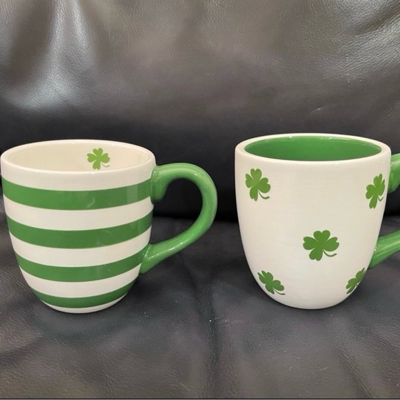 Terramoto Lucky Irish Shamrock Clover Nested Bowls, Set of 3 - Picture 9 of 11